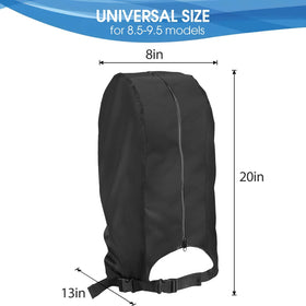 Rilime fits stand bags and carry carts for versatile protection