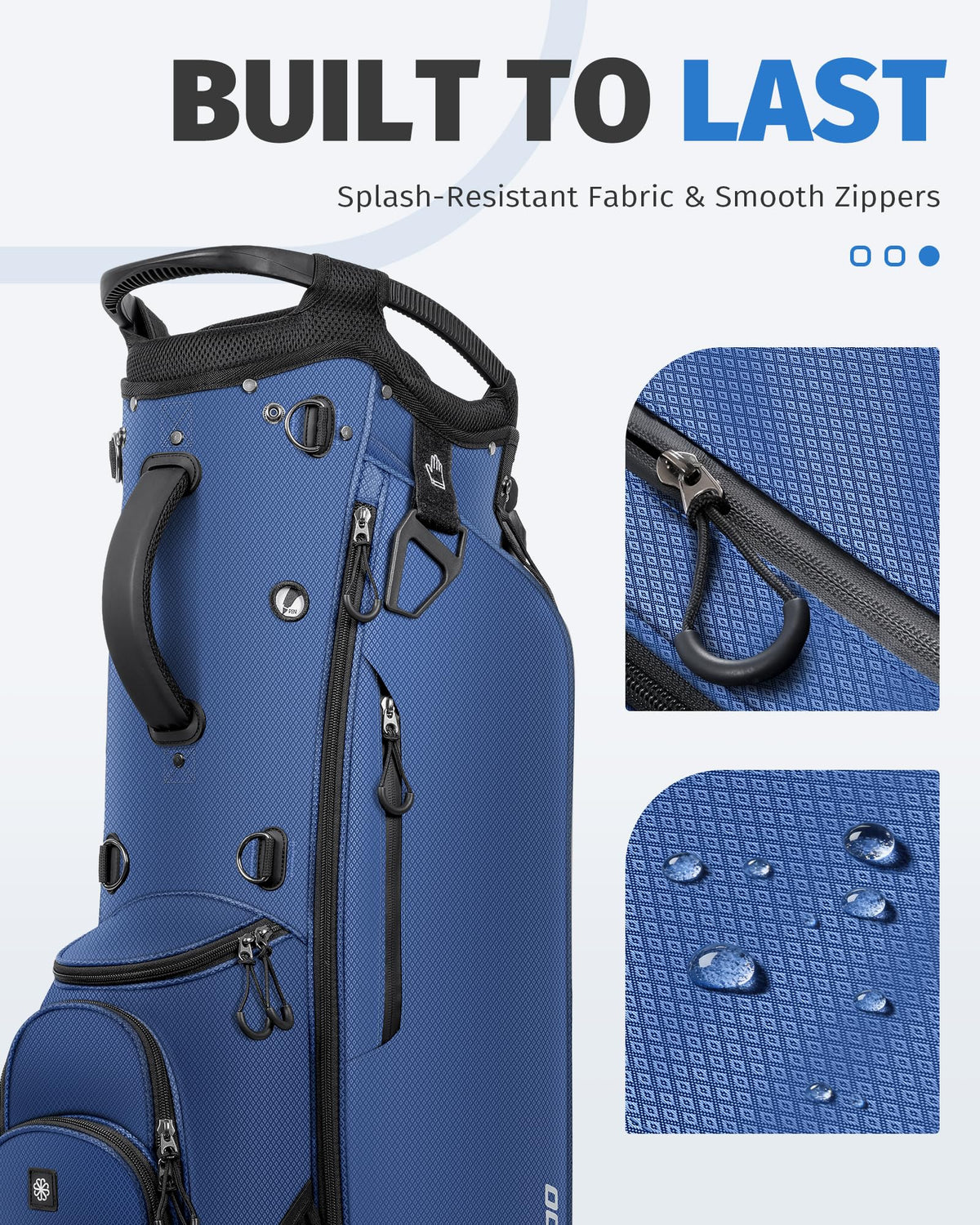 RIOROO aluminum stand legs provide sturdy, reliable support.