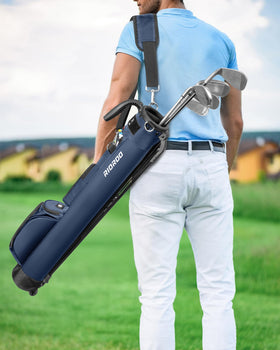 RIOROO stand bag built-in handle enables easy lifting