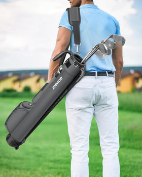 RIOROO compact 7-club capacity ideal for weekend rounds.