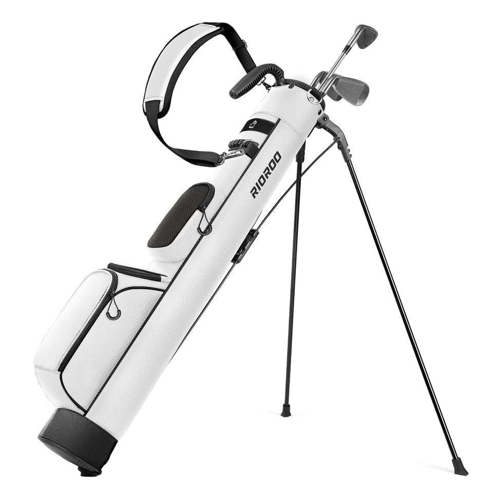 RIOROO golf stand bag with a compact design for easy weekend rounds.