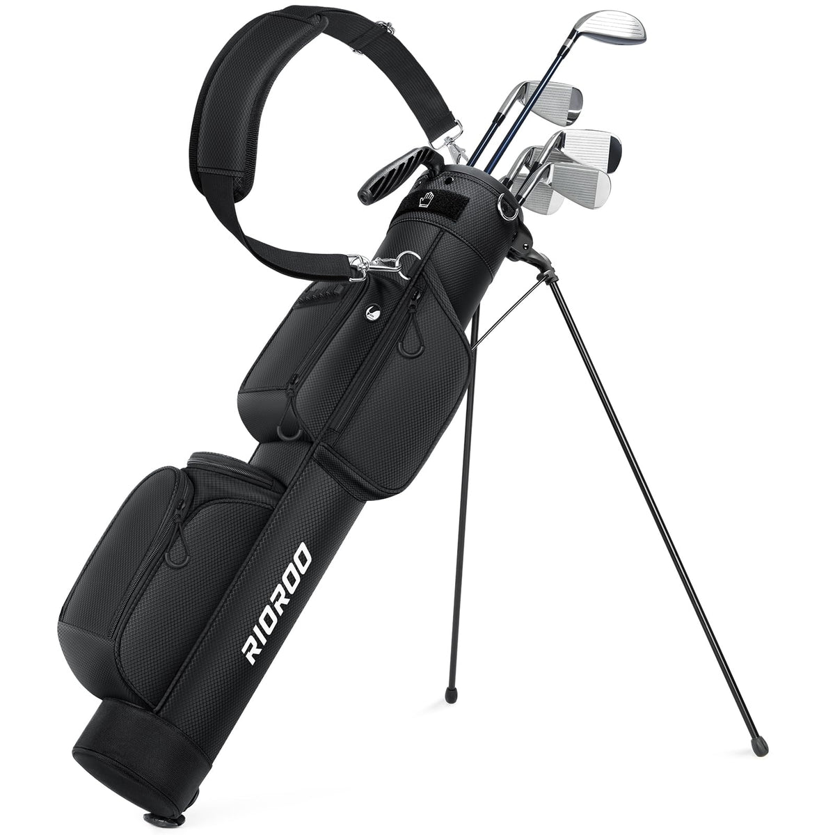 RIOROO Golf Stand Bag easy transport and storage at home or car
