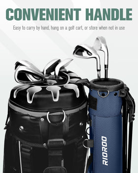 RIOROO bag with Velcro glove strap keeps gloves secure