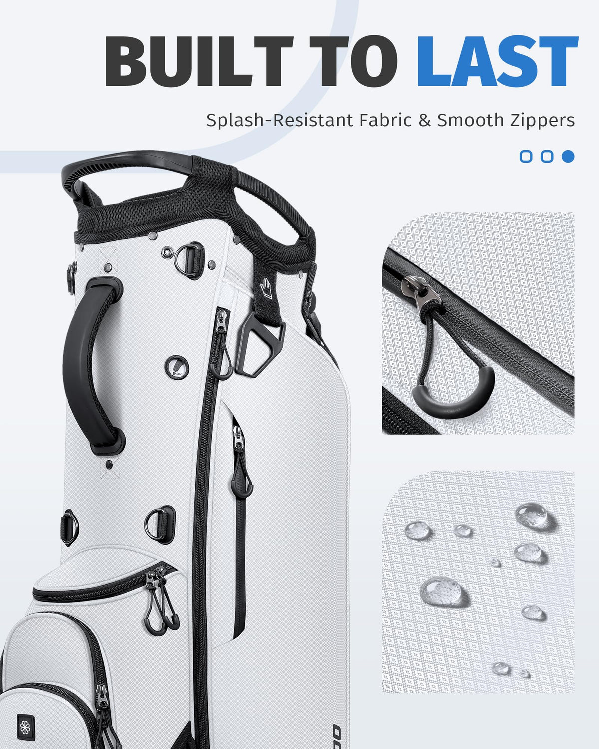 RIOROO high-grade aluminum stand deploys smoothly for stable footing.