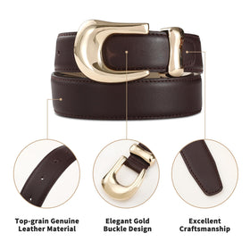 RISANTRY burgundy belt texture adds rich color depth to outfits.