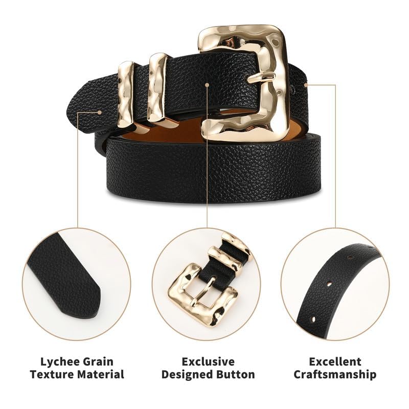 RISANTRY belt with dress ensemble for polished looks