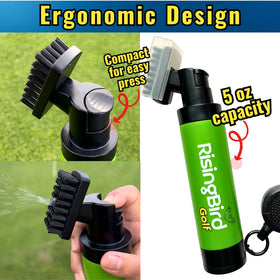 RisingBird ergonomic spray head enables steady water flow