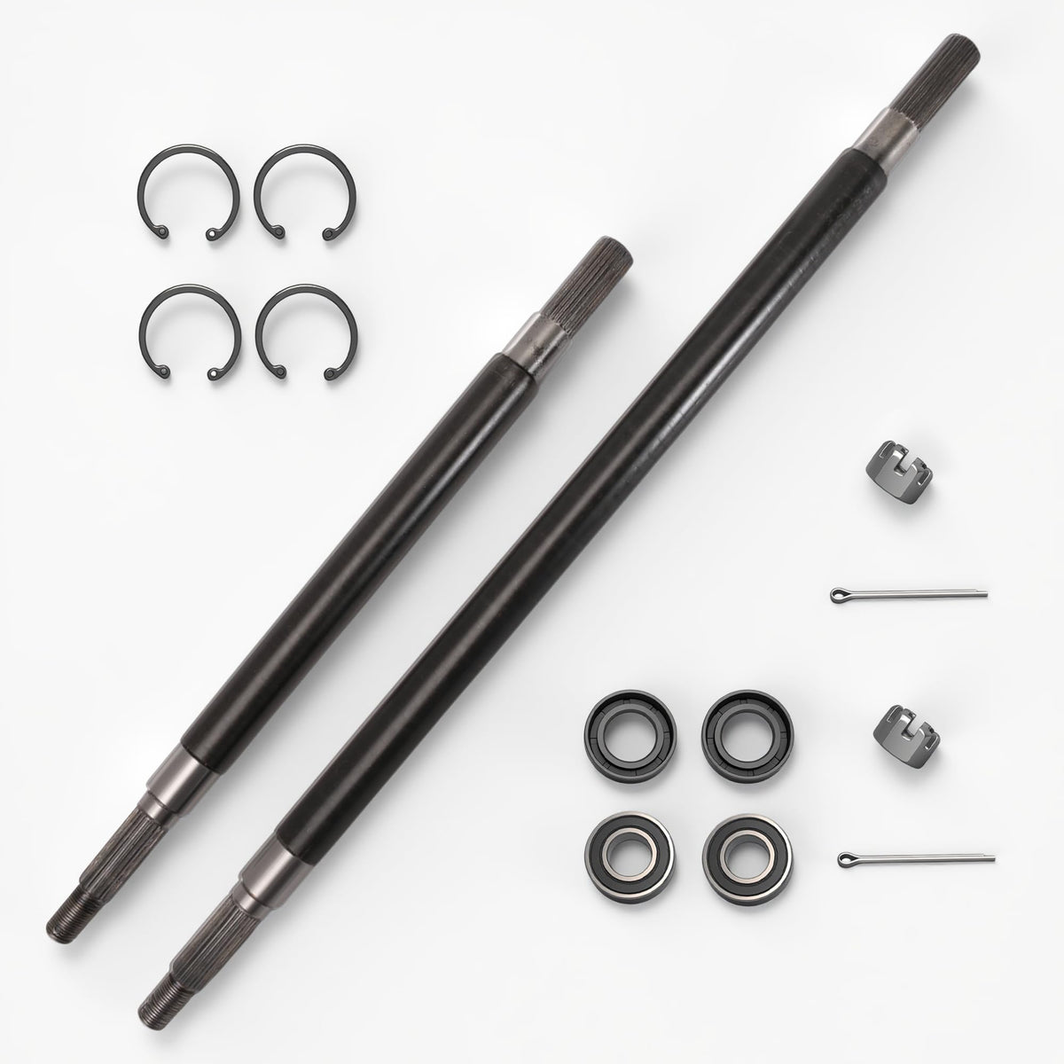 Riyhch EZGO TXT Medalist rear axle driver-side shaft for smoother ride.
