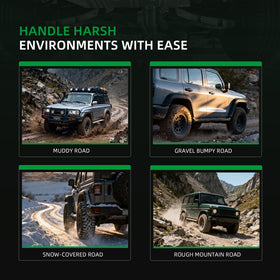 Riyhch Package includes driver and passenger shafts with bearings and seals.