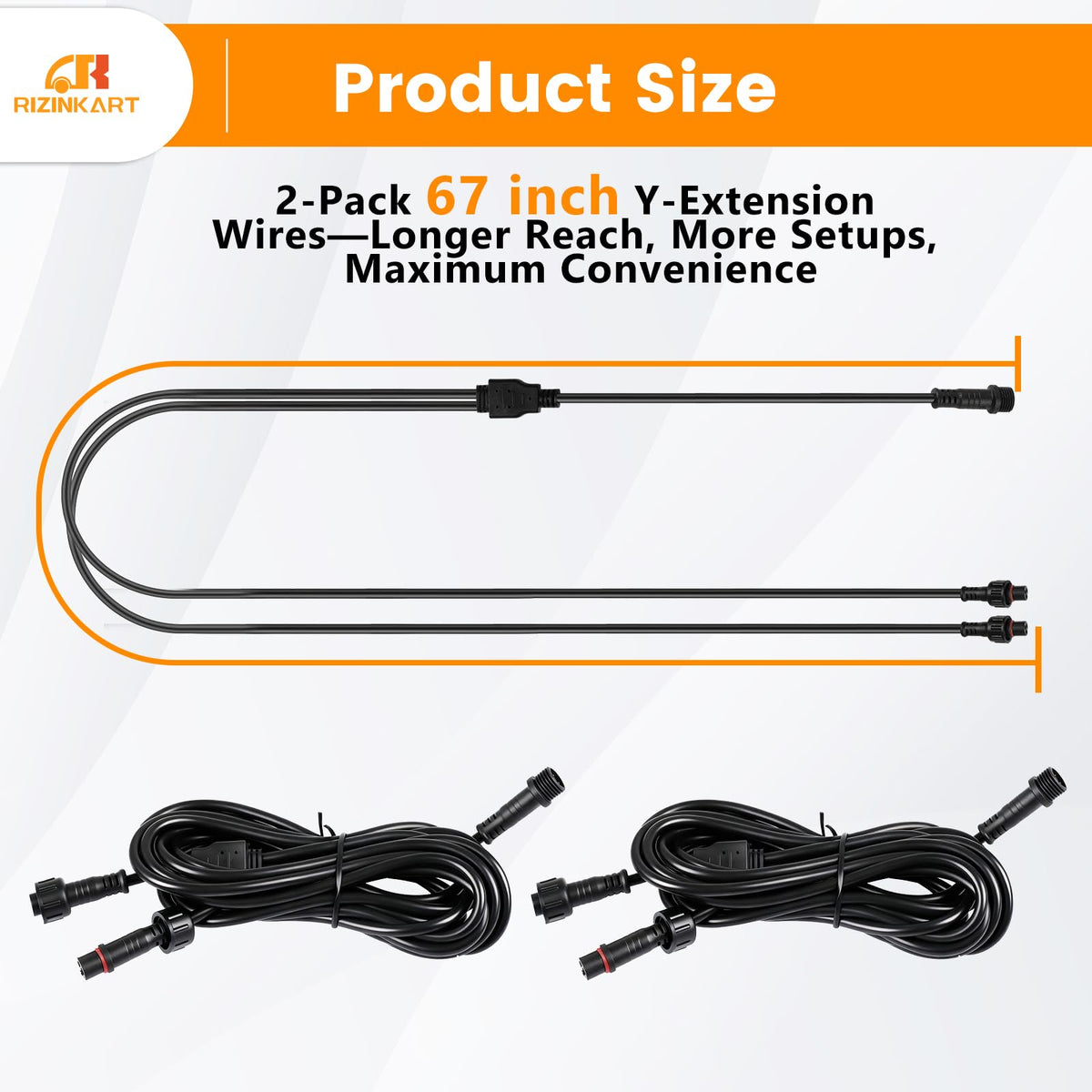 RIZINKART abrasion-resistant wiring designed for rugged outdoor use
