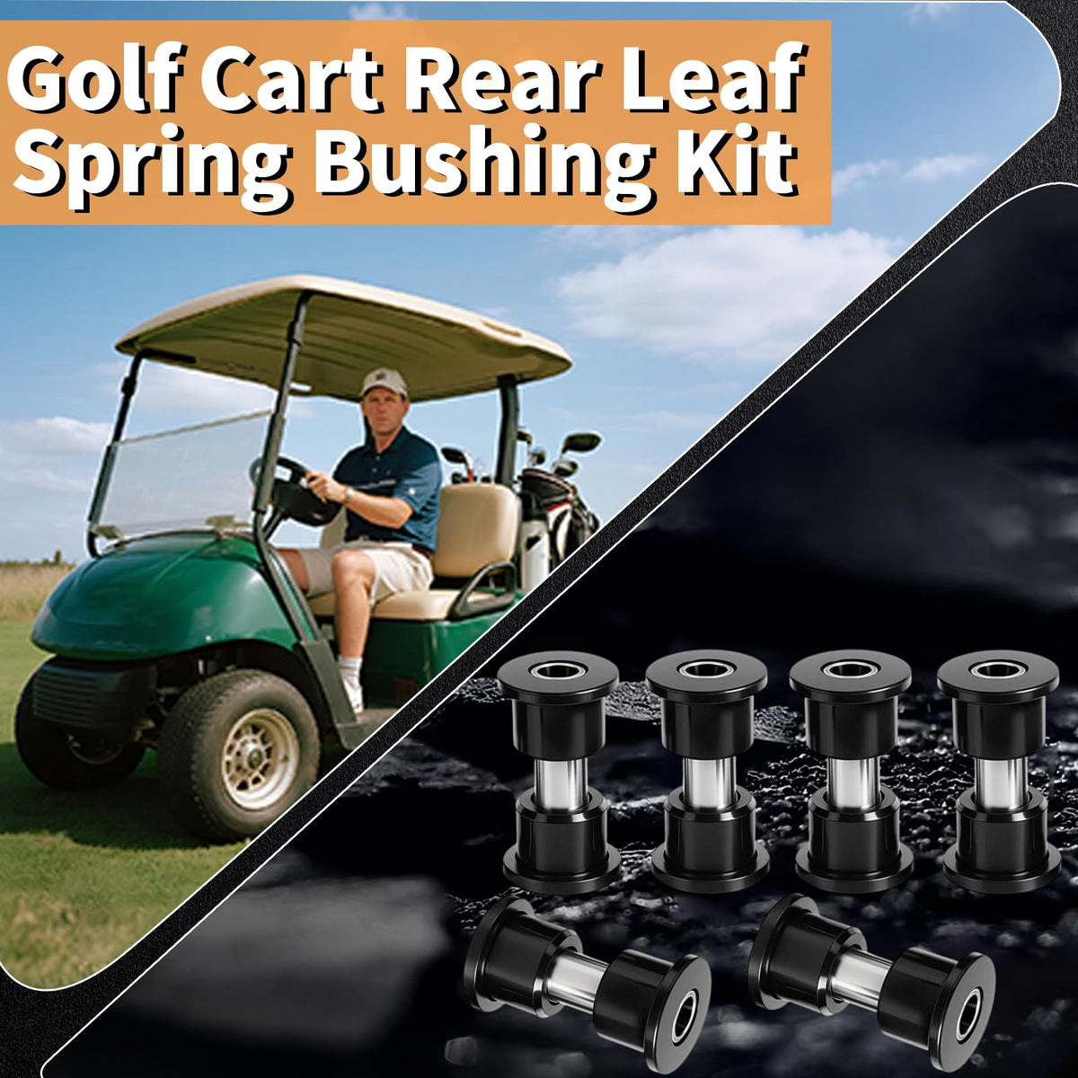RIZINKART anti-rust coating on bushings – corrosion resistance in action.