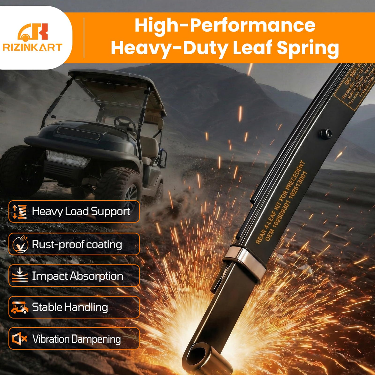 RIZINKART anti-rust coating — long-lasting protection in rough terrain