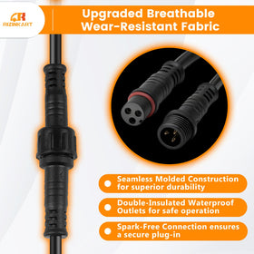 RIZINKART arrow-groove fit ensures secure connections and proper operation