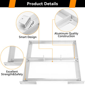 RIZINKART bolt-on installation kit for easy, drill-free mounting.