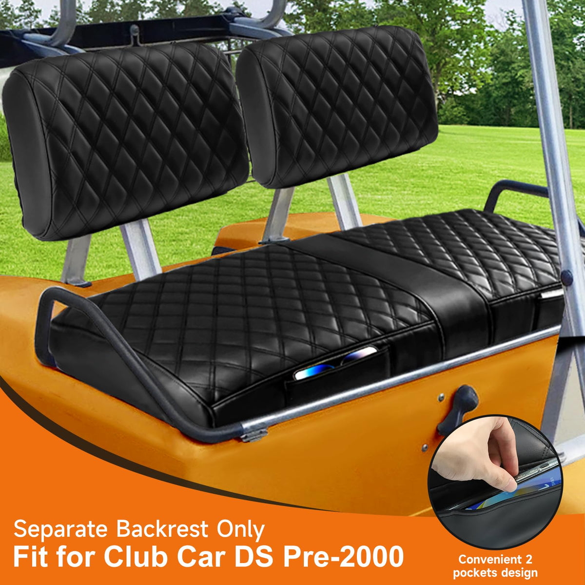 RIZINKART Club Car DS easy installation saves time.