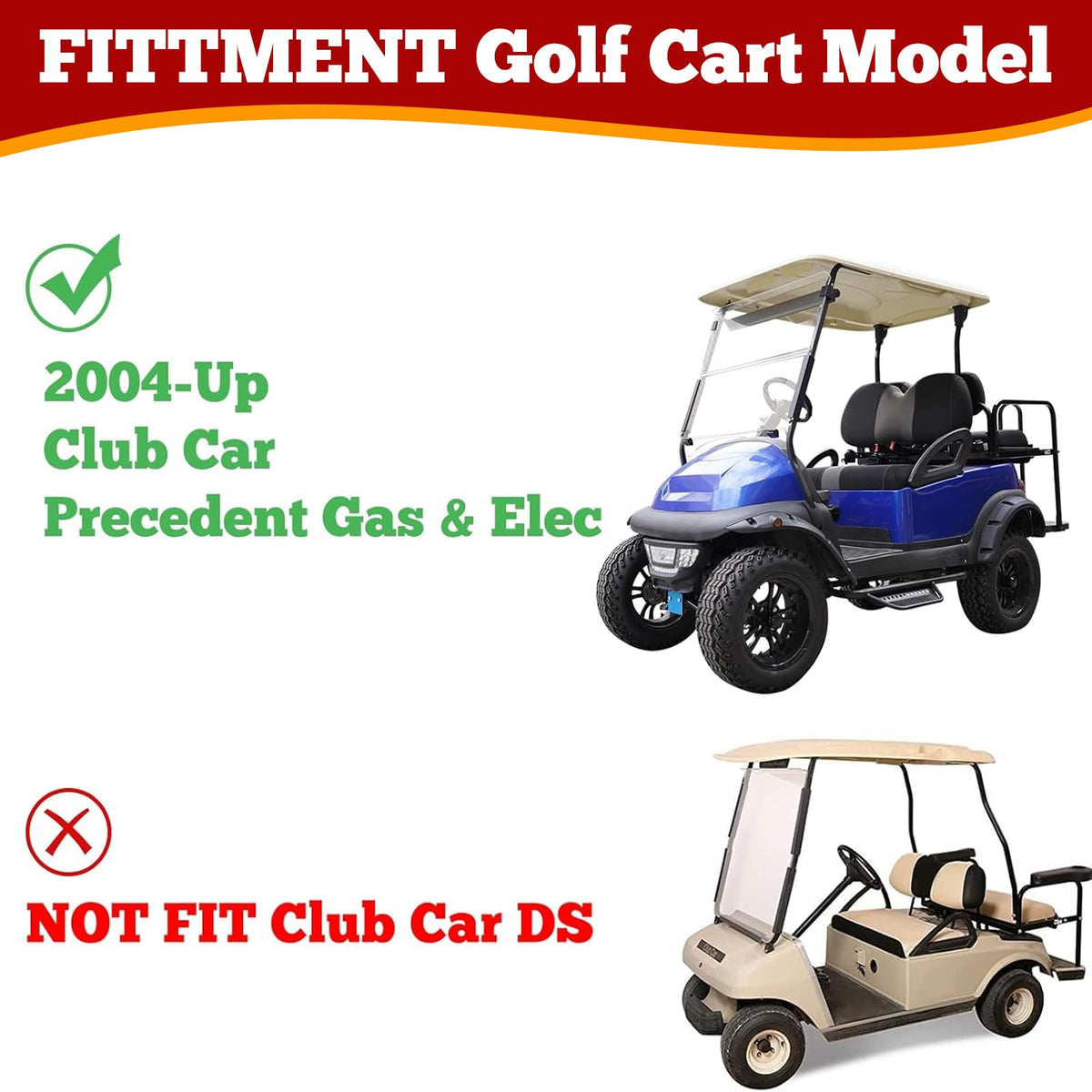 RIZINKART Club Car Precedent installation manual guides quick, confident replacement.