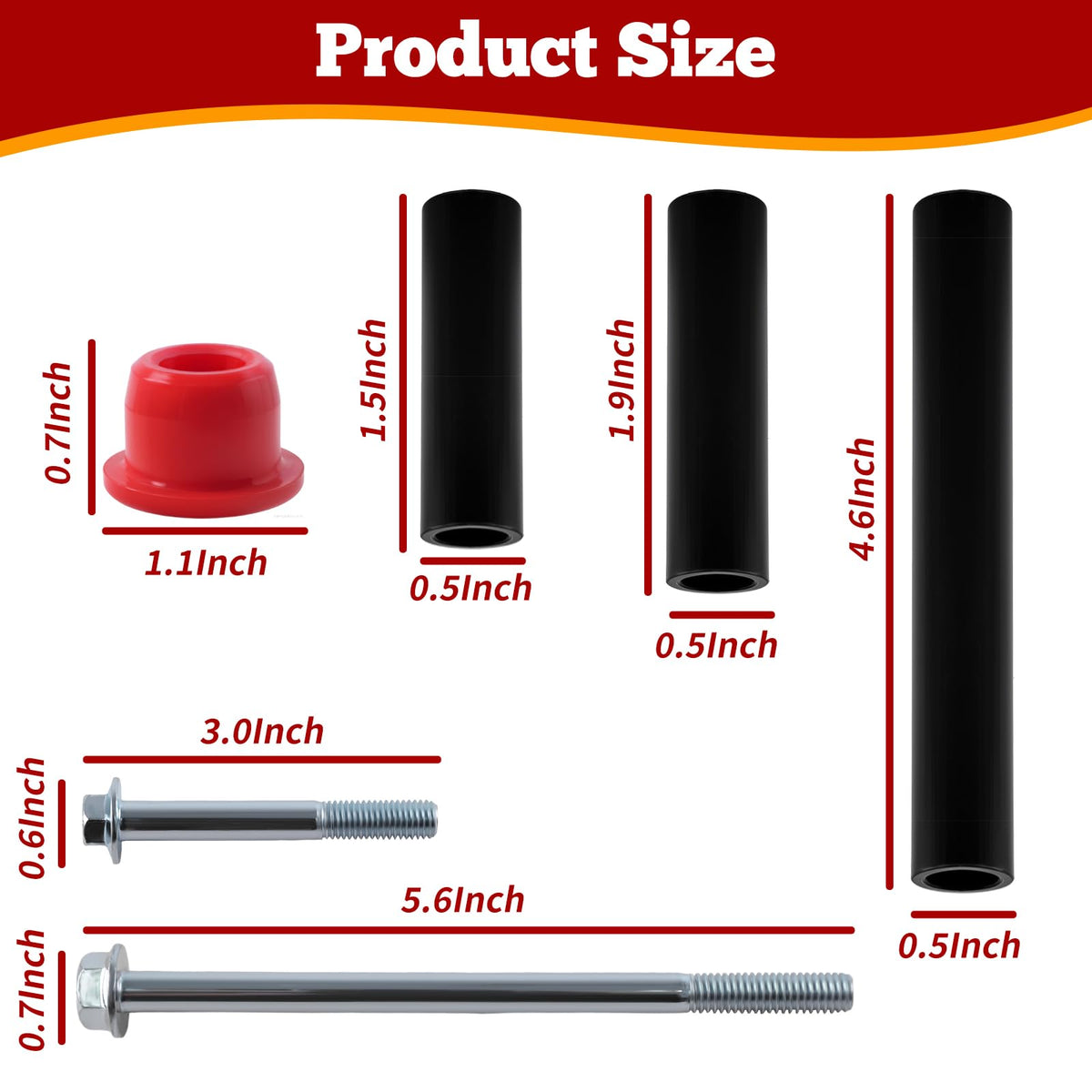 RIZINKART Club Car Precedent screws pack for secure installation and dependable fit.