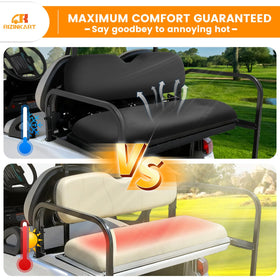 RIZINKART easy-installation rear seat cover—no tools