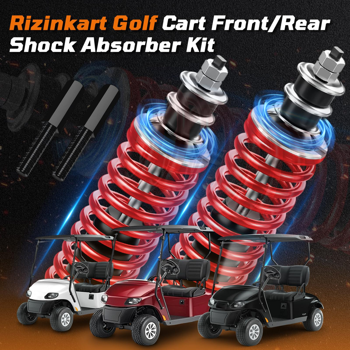 RIZINKART EZGO TXT assembly-ready kit with clear steps