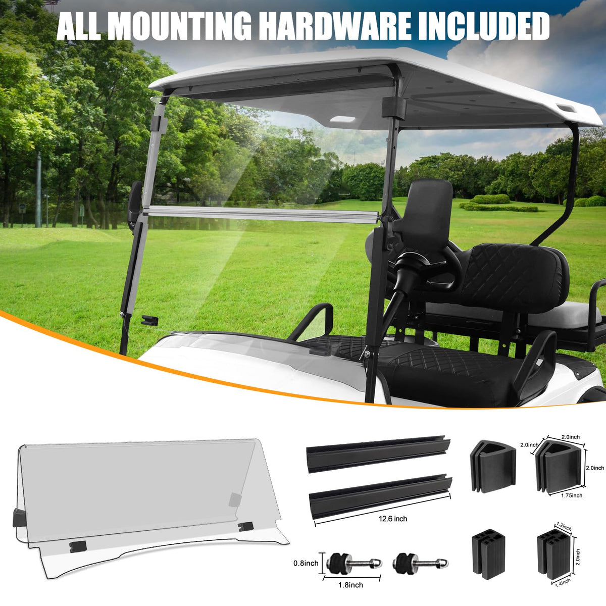 RIZINKART EZGO TXT Medalist compatibility for 1995-2013 models