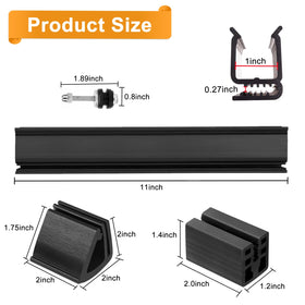 RIZINKART EZGO TXT windshield top clip for stable attachment, no drilling