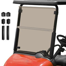 RIZINKART EZGO windshield 5mm thick for durability and clear visibility