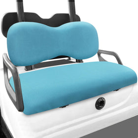 RIZINKART golf cart front seat cover on EZGO TXT protects and styles the seat