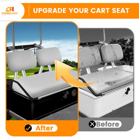 RIZINKART front seat cover for Yamaha G14 provides sun protection and renews look