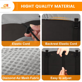 RIZINKART front seat cover for Yamaha G8 celebrates durability in daily use