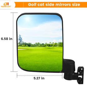 Rizinkart universal-fit hardware supports EZGO, Club Car, Yamaha carts