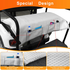 RIZINKART four-pocket design keeps essentials organized