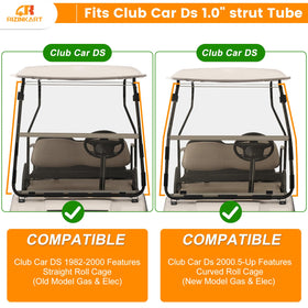 RIZINKART bottom bumper pads cushion the windscreen during bumpy drives