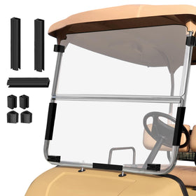 RIZINKART Yamaha G22 windshield with foldable design for flexible driving comfort