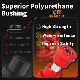 Grease pack included with RIZINKART kit; aids smooth installation and lubrication