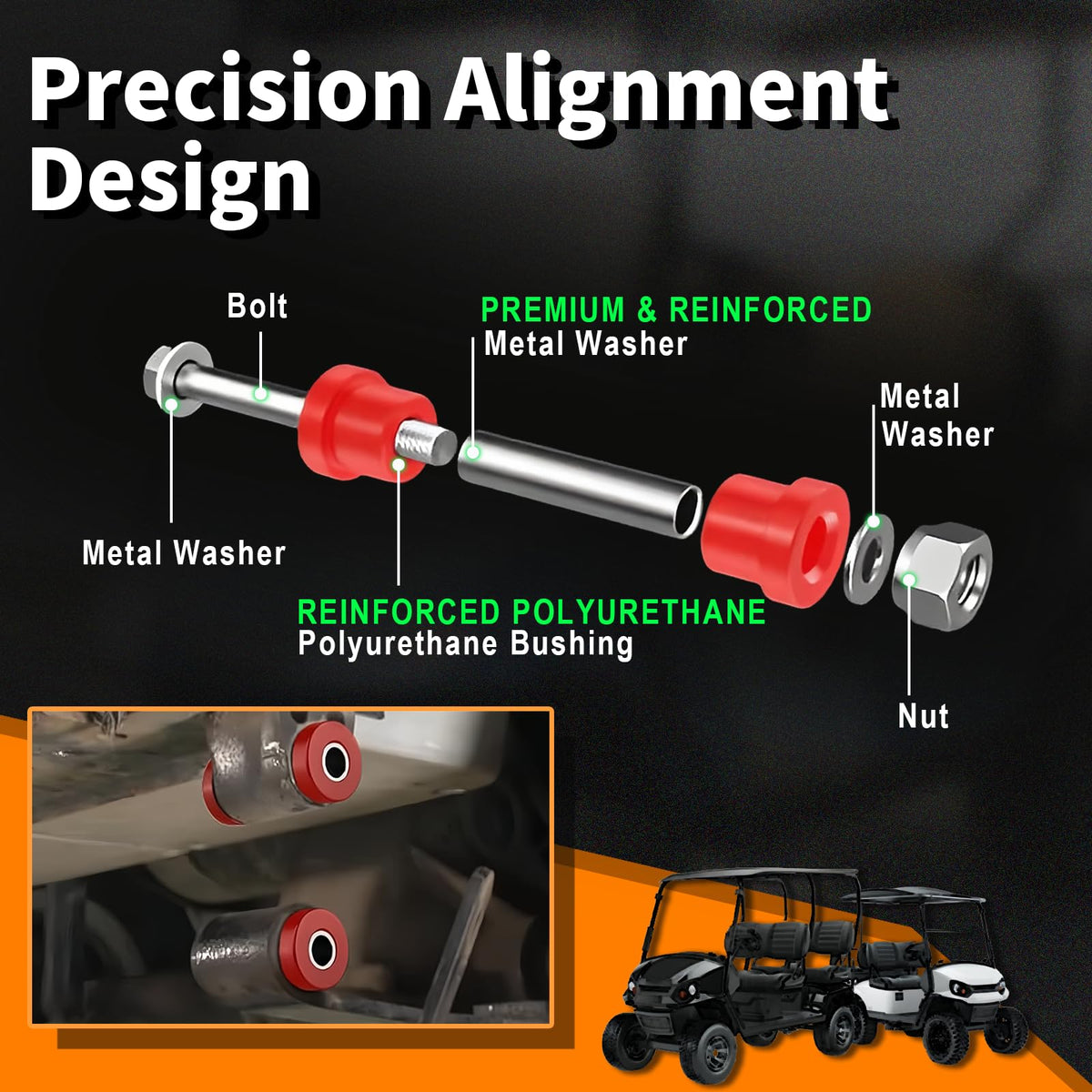 Installation instructions by RIZINKART provide clear rear-spring guidance