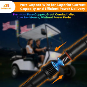 RIZINKART IP68 waterproof wiring stands up to wet terrain and splashes