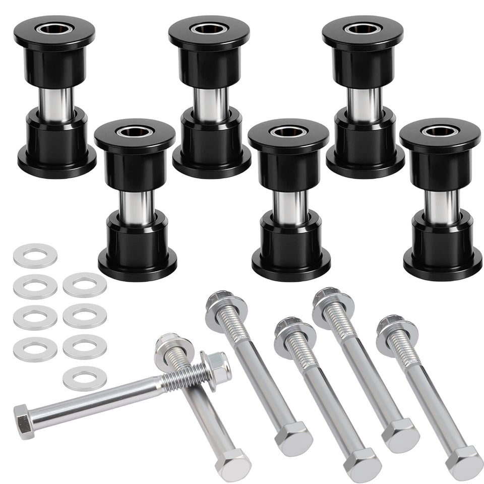 RIZINKART EZGO TXT rear leaf spring bushing kit – improved ride stability.