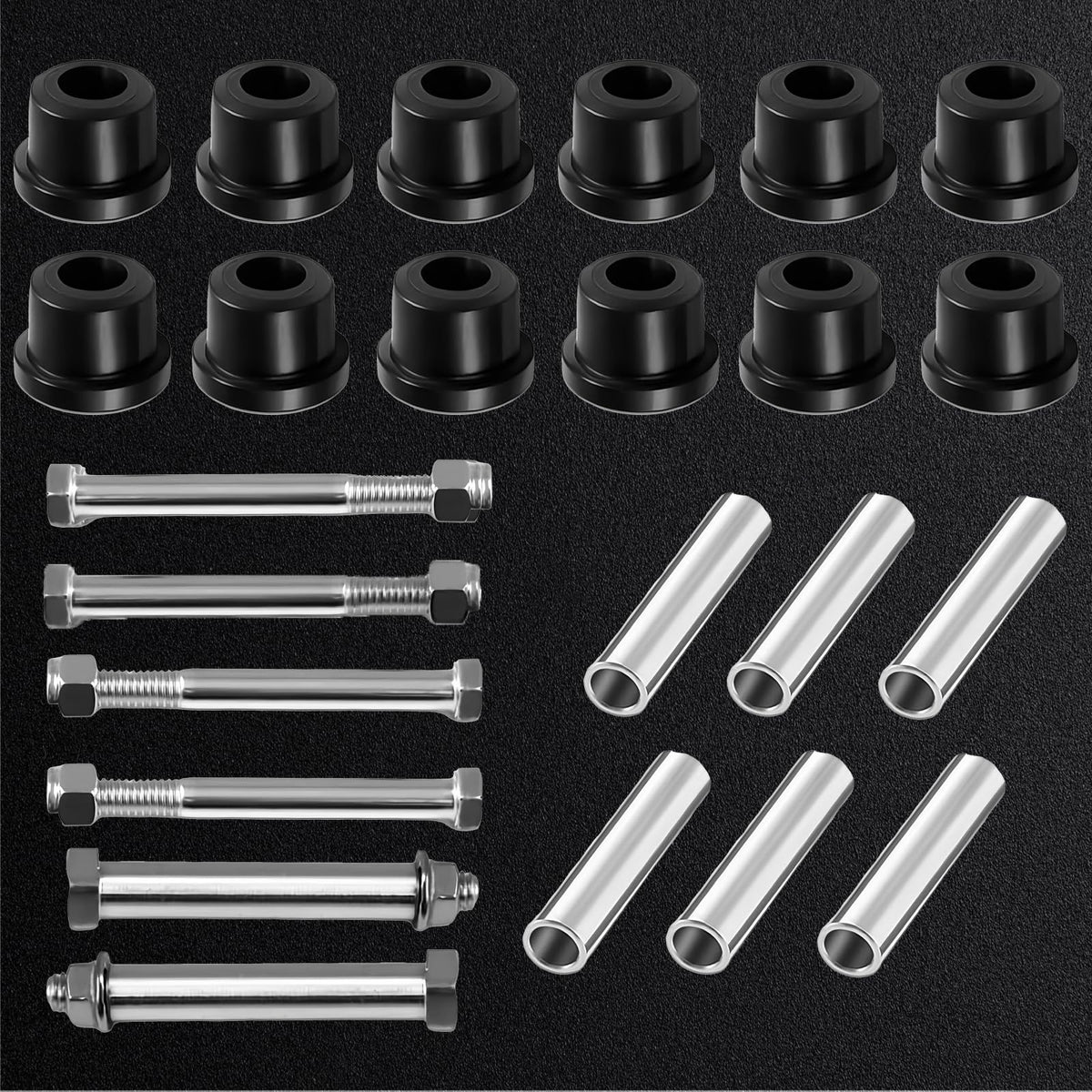 RIZINKART Medalist rear bushing set – durable polyurethane build.