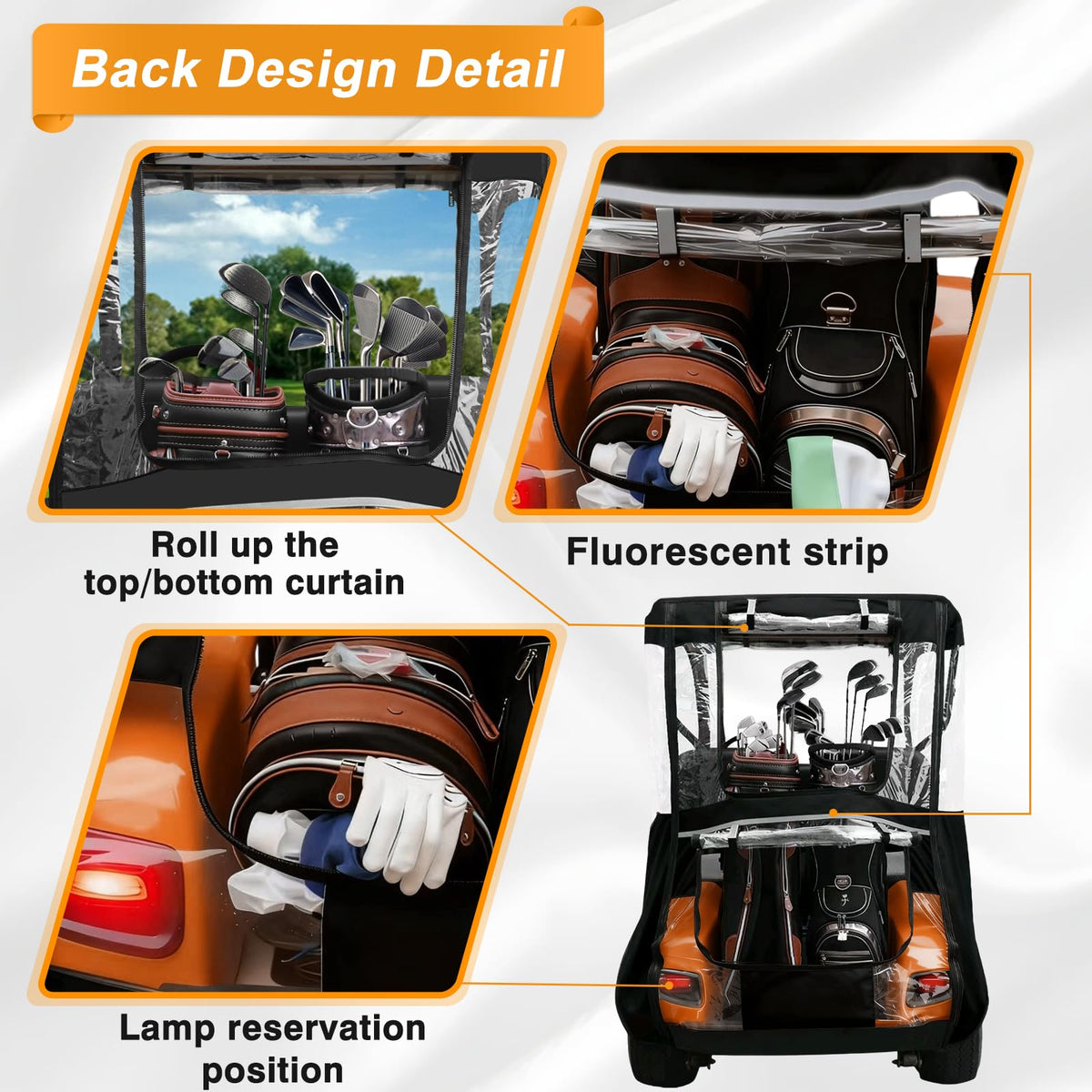 RIZINKART reflective stitching improves visibility in low light