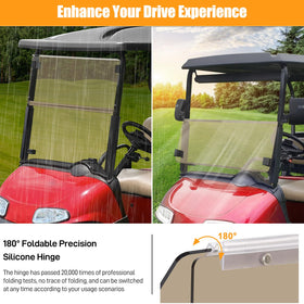 RIZINKART windshield offers up to 95 percent light transmittance for clear view