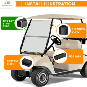 RIZINKART hardware included simplifies installation and replacements