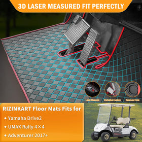 RIZINKART Yamaha Drive2 8mm natural rubber for durability