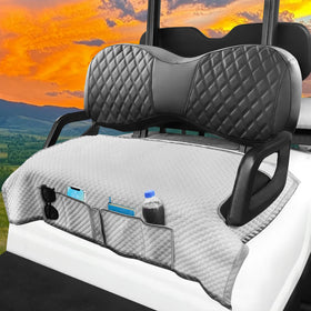 RIZINKART Yamaha golf cart seat blanket with 54-3x33-7 fit for winter warmth
