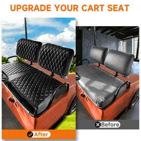 RIZINKART breathable mesh seat cover improving ventilation on Yamaha seats
