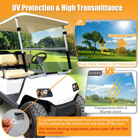 RIZINKART Yamaha windscreen anti-UV protection for sun exposure
