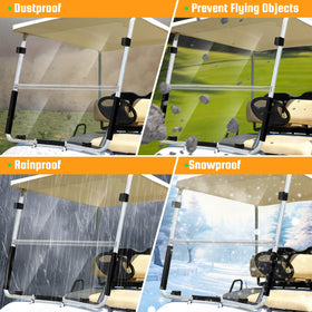 RIZINKART Yamaha windshield weather protection against rain and wind