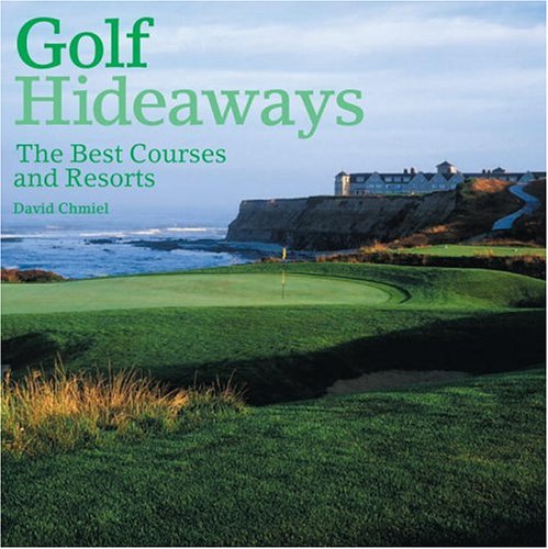 Rizzoli Golf Hideaways book cover highlighting premier golf destinations for travelers