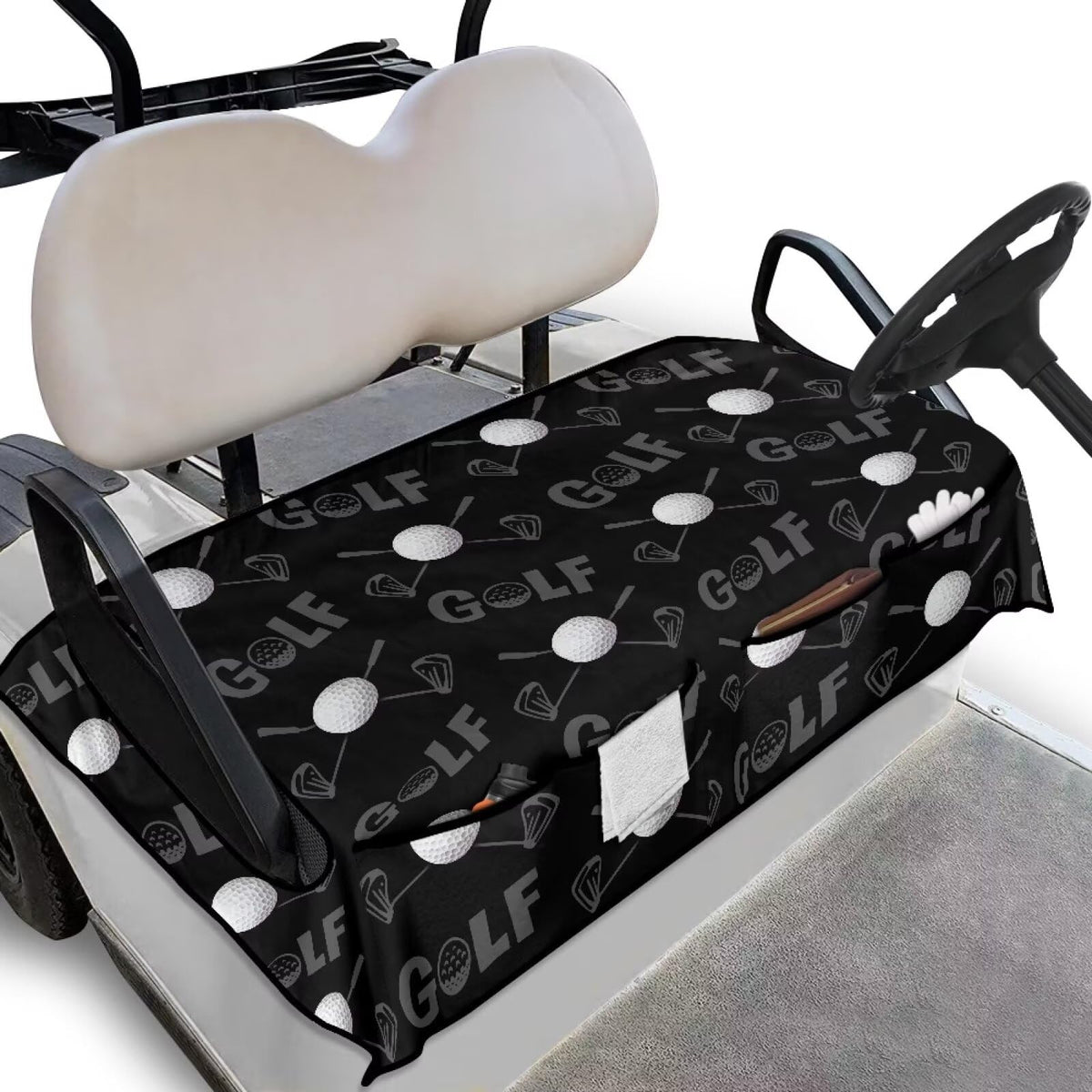 Rnyleeg easy-clean washable seat cover after rounds
