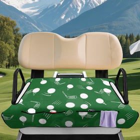 Rnyleeg seat cover with front pockets keeps essentials within reach