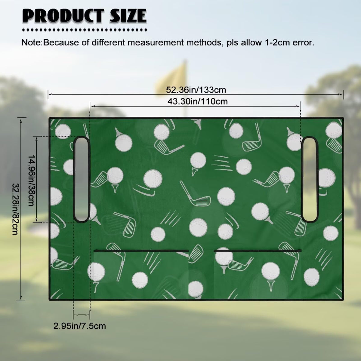 Stylish prints upgrade your golf cart’s course look
